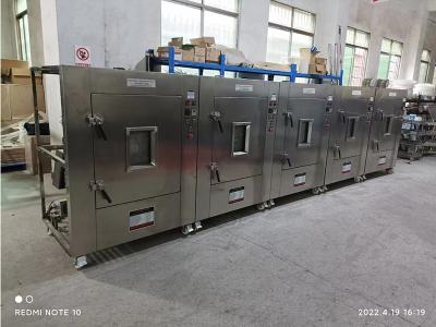 5臺6kW雙層轉盤工業微波爐發貨印度