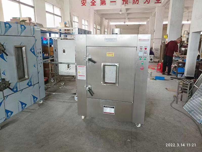 6kW仿真花烘干固色專用工業微波爐正面圖