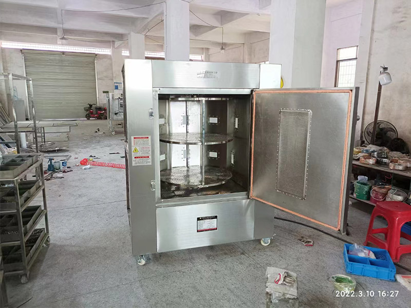 6kW仿真花烘干固色專用工業微波爐展示
