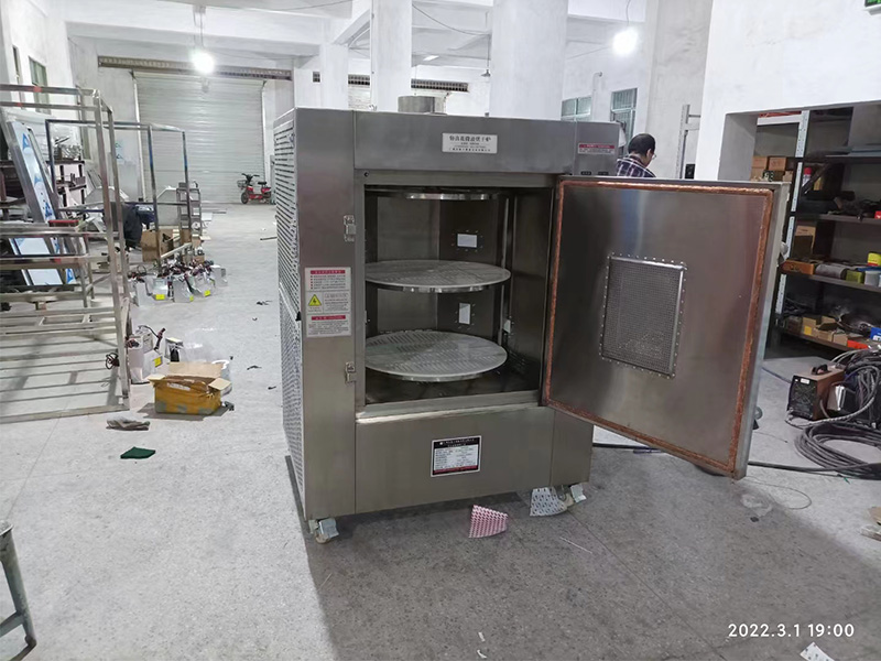 10kW仿真花烘干固色專用工業微波爐內部結構