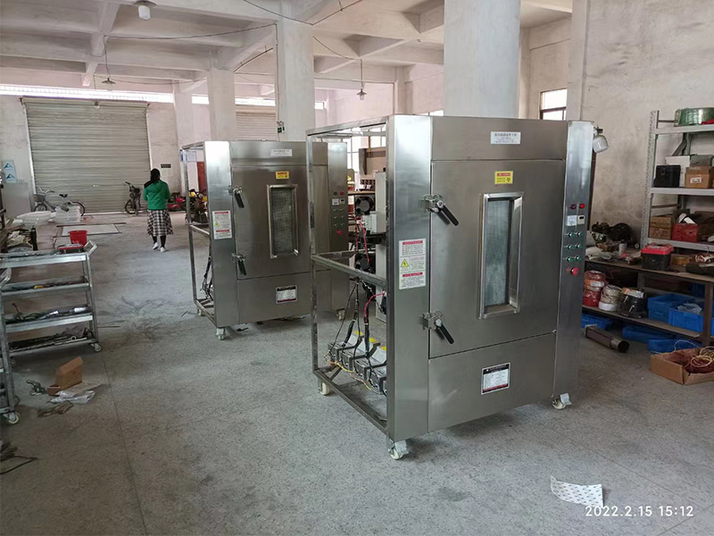 10kW仿真花專用工業微波爐側面圖